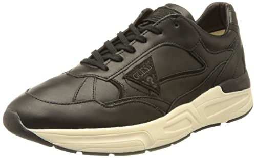 Guess Herren Imola Gymnastikschuh, Schwarz, 41 EU von GUESS