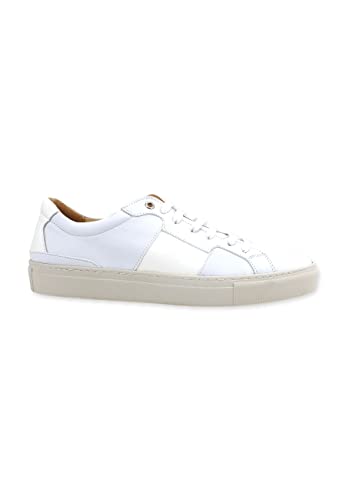 GUESS Herren Ravenna Low Sneaker, White, 45 EU von GUESS