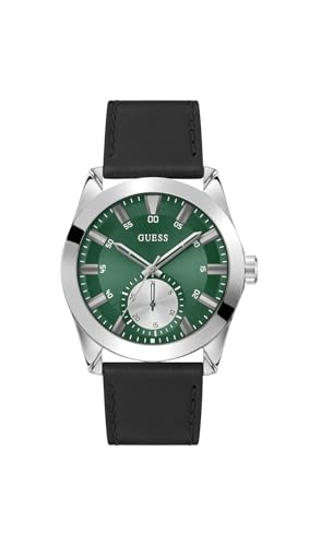 GUESS Herren Uhr Armbanduhr Greyson GW0793G1 Leder von GUESS