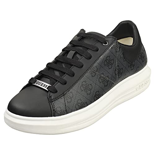 GUESS Herren VIBO CARRYOVER Sneaker, Kohle, 45 EU von GUESS