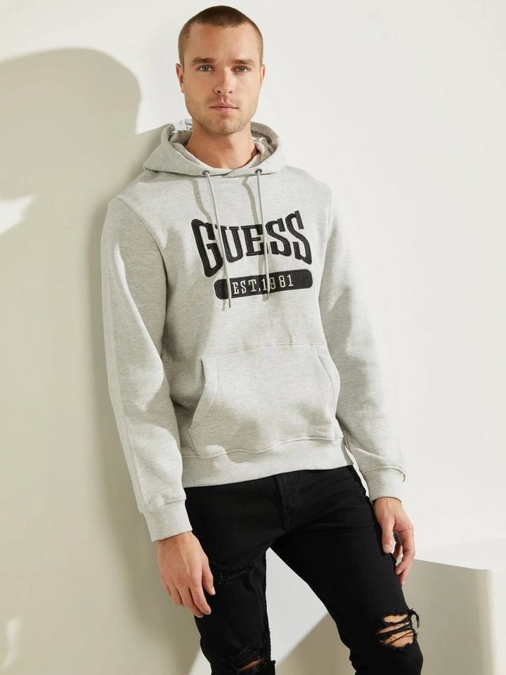 Guess Hoodie Pullover ORGNC COTTON GYM GUESS HOODIE von Guess