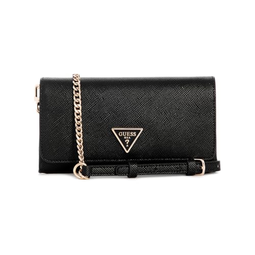 GUESS Noelle Mini Xbody Flap Organizer Black von GUESS