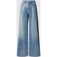 Guess Jeans mit Label-Patch Modell 'BELLFLOWER' in Jeansblau, Größe 26/32 von Guess