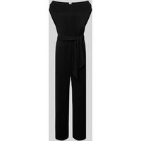 Guess Jumpsuit mit Bindegürtel Modell 'RUMI' in BLACK, Größe M von Guess