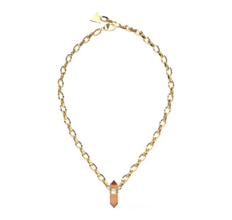 Guess Kette mit Anhänger Damen Halskette JUBN03117JWYGTETU von Guess