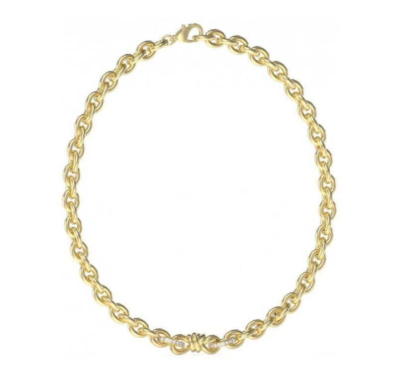 Guess Kette mit Anhänger Damen Halskette JUBN04005JWYGTU von Guess