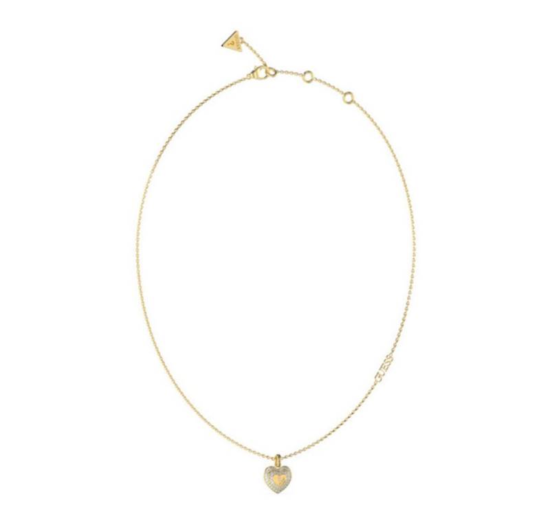 Guess Kette mit Anhänger Damen Halskette JUBN04030JWYGTU Guess Kette mit Anhänger Damen Halskette JUBN04030JWYGTU von Guess