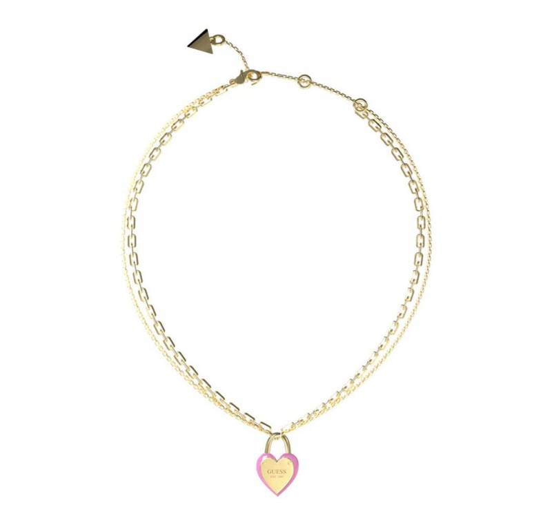 Guess Kette mit Anhänger Damen Halskette JUBN04204JWYGPKTU von Guess