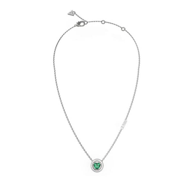 Guess Kette mit Anhänger Damen Halskette JUBN04667JWRHEMTU von Guess