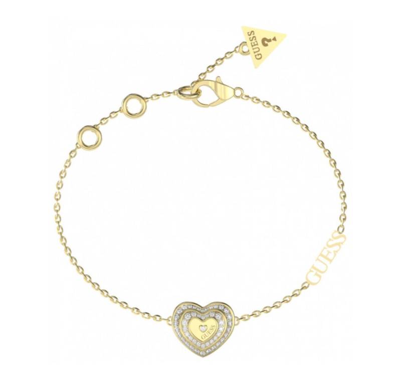 Guess Kette mit Einhänger Damen Armband JUBB04031JWYGL von Guess