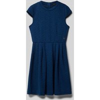 Guess Kleid mit Label-Applikation Modell 'SKATER' in Marine, Größe 152 von Guess