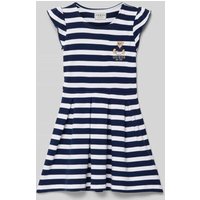 Guess Kleid mit Label-Motiv-Stitching Modell 'INTERLOCK' in Weiss, Größe 98 von Guess