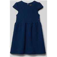 Guess Kleid mit Strukturmuster Modell 'EMBOSSED' in Marine, Größe 98 von Guess