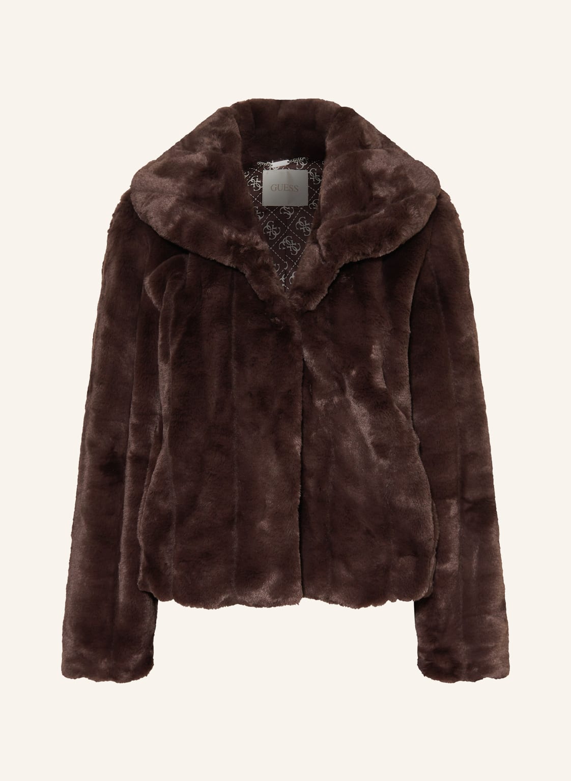 Guess Kunstfell-Jacke New Sophy braun von Guess