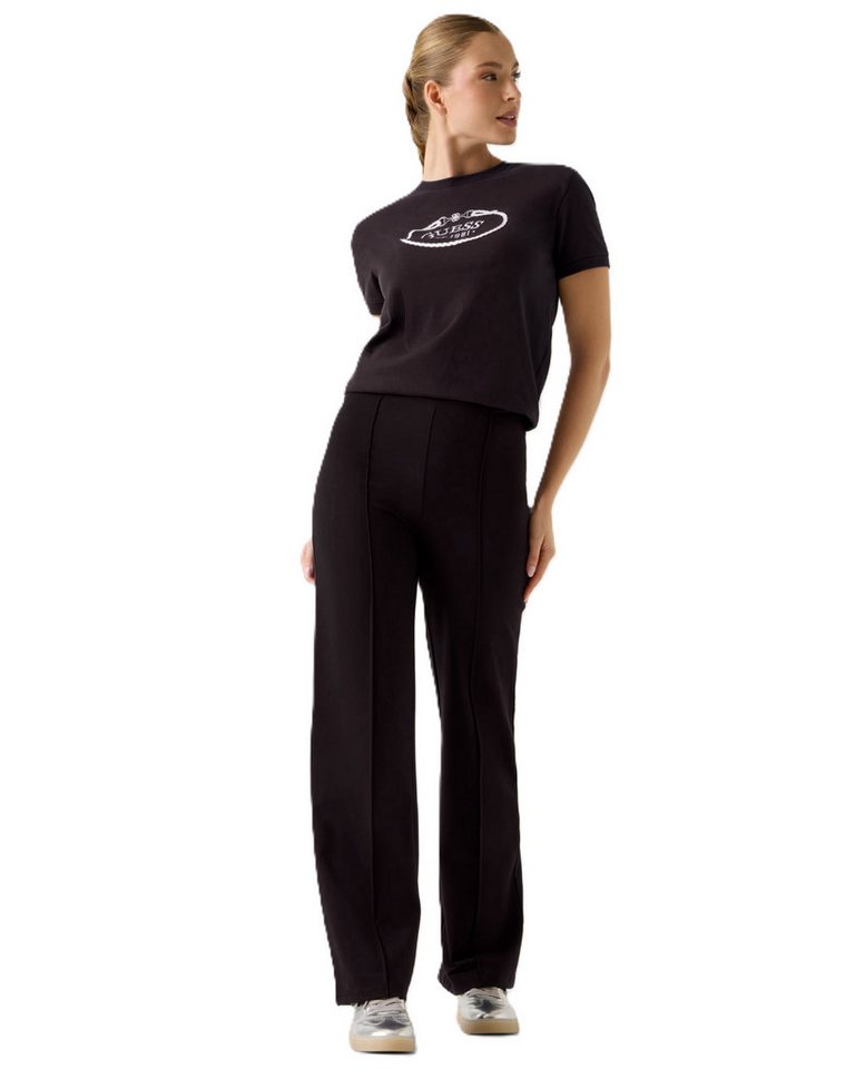 Guess Kurzarmshirt ROSALBA CN SS T-SHIRT - Kurzarmshirt mit Logodruck auf der Brust von Guess