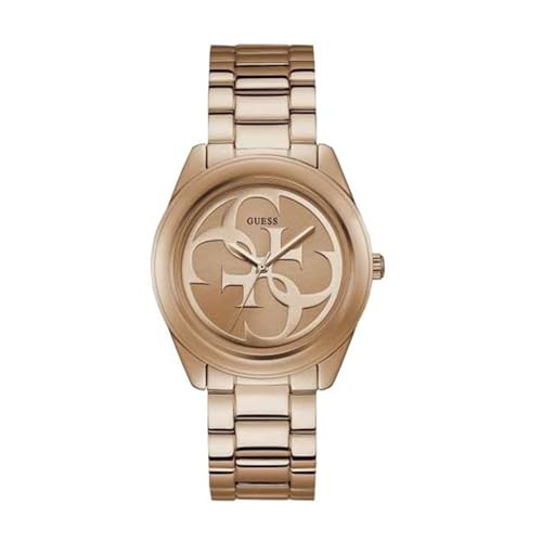 Guess Damen Analog Uhr G-Twist mit Edelstahl Armband von GUESS