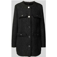 Guess Mantel mit Strukturmuster Modell 'NOELIE' in BLACK, Größe M von Guess