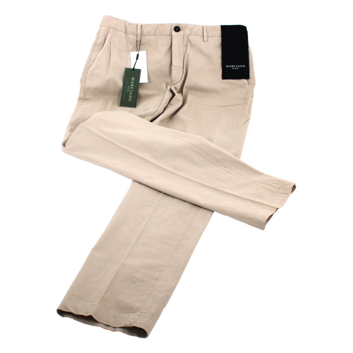 Guess Marciano Herren Chino Stoffhose Beige von Guess