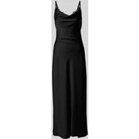 Guess Maxikleid mit Spitzenbesatz Modell 'ADLE' in BLACK, Größe L von Guess