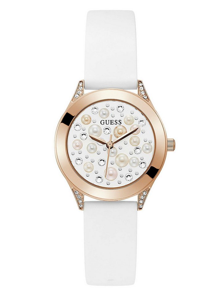 Guess Mechanische Uhr Analoguhren für Damen, (1-tlg., Mechanische Uhr) von Guess