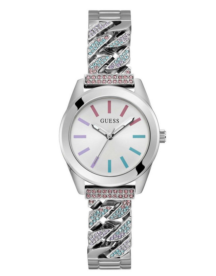 Guess Mechanische Uhr Analoguhren für Damen, (1-tlg., Mechanische Uhr) von Guess