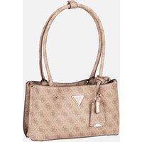 Guess - Meridian 2 Shoulder SAT 74090 Latte Logo - Umhängetasche  , 4.3 l von Guess