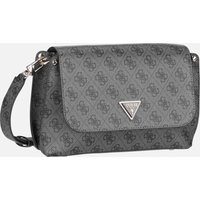 Guess - Meridian II Flap CB 74200 Logo Coal - Crossbody Bag  , 3.9 l von Guess