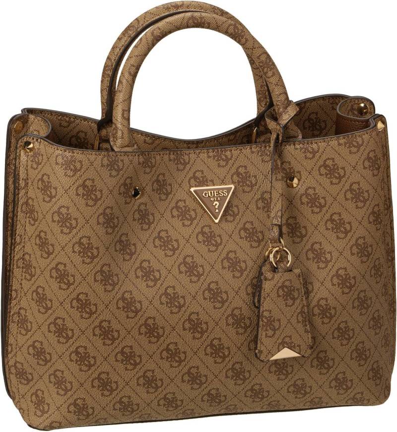 Guess Meridian II Girlfriend SAT 74060 Logo  in Braun (10.3 Liter), Handtasche von Guess