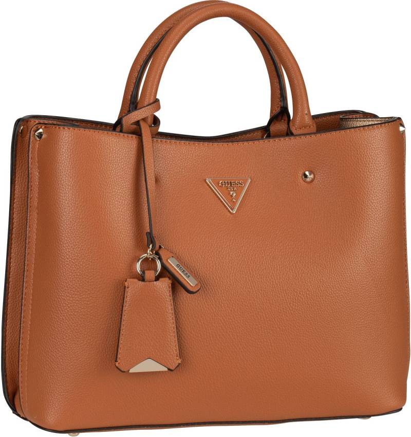 Guess Meridian II Girlfriend SAT 74060  in Cognac (8.3 Liter), Handtasche von Guess