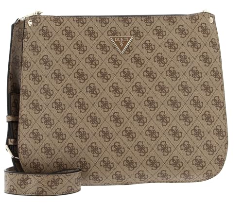 GUESS MERIDIAN SHOULDER BAG, mocca(ltllattelogo), Gr. N GUESS MERIDIAN SHOULDER BAG, mocca(ltllattelogo), Gr. N von GUESS