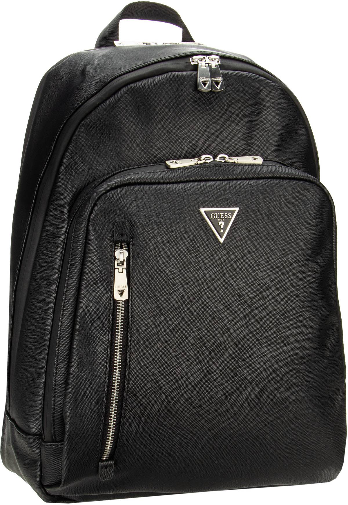 Guess Milano Saffiano Eco Multi Compartment  in Schwarz (22.8 Liter), Rucksack / Backpack von Guess