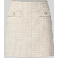 Guess Minirock in Bouclé-Optik Modell 'DAPHNEE' in Offwhite, Größe M von Guess