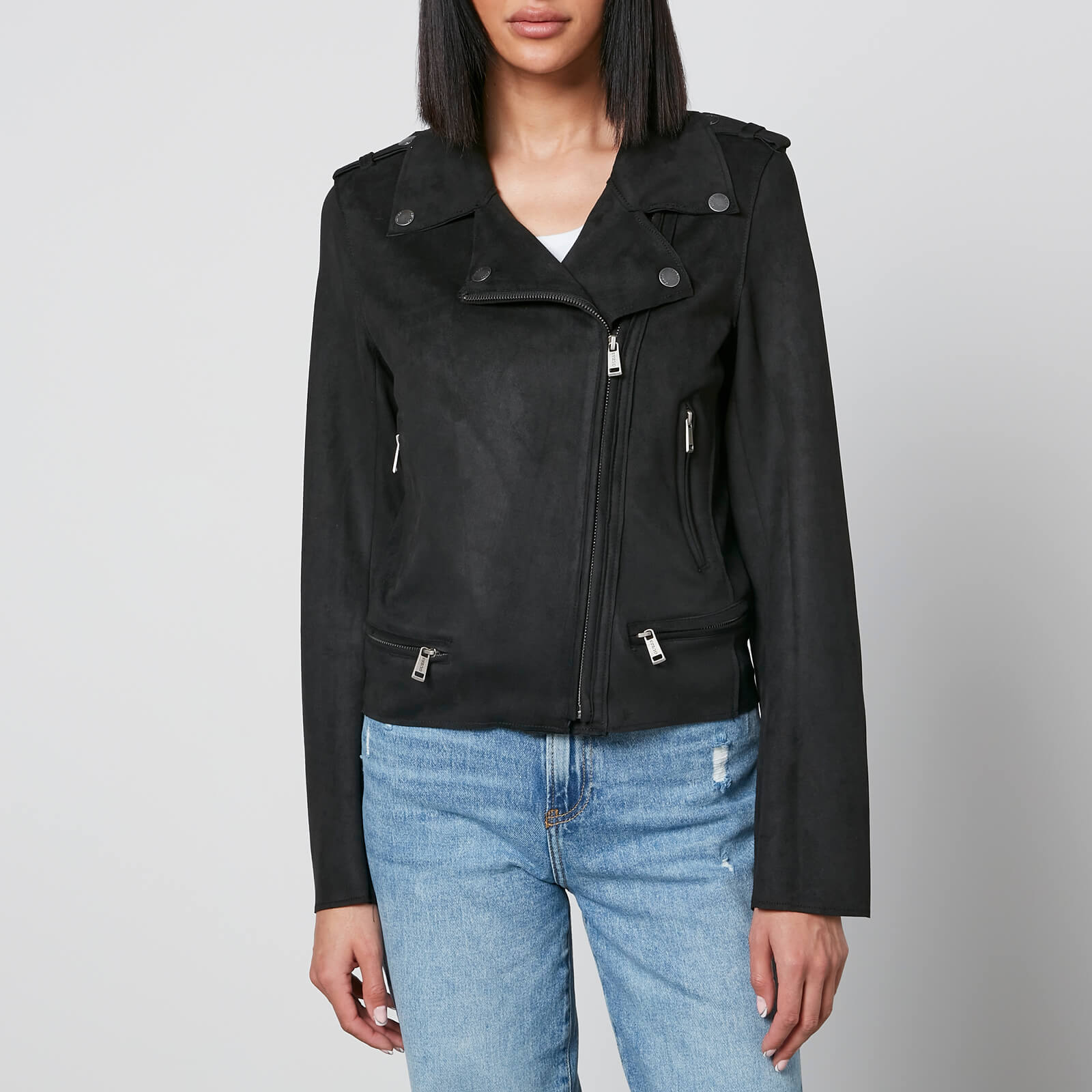 Guess Monica Faux Suede Jacket - S von Guess