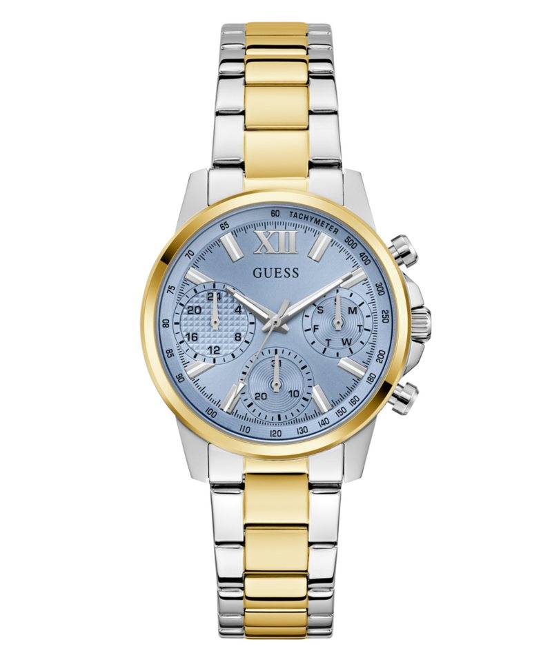 Guess Multifunktionsuhr BAILEY GW0933L3, Quarzuhr, Armbanduhr, Damenuhr, Edelstahlarmband, Datum von Guess