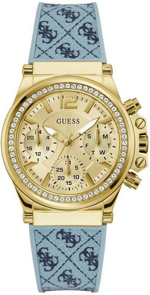Guess Multifunktionsuhr CHARISMA GW0699L1, Armbanduhr, Quarzuhr, Damenuhr von Guess