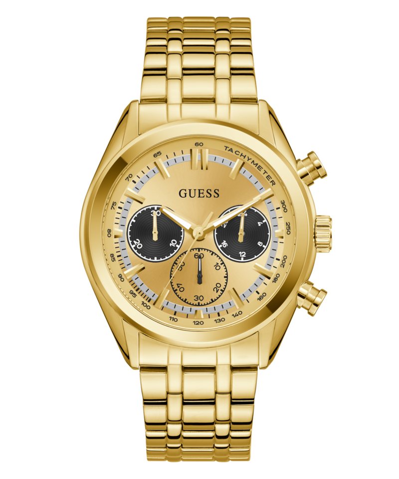 Guess Multifunktionsuhr DAWSON GW0971G2, Quarzuhr, Armbanduhr, Herrenuhr, Edelstahlarmband von Guess