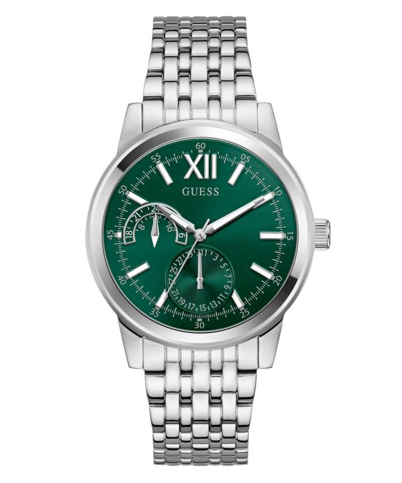 Guess Multifunktionsuhr EMERSON GW0976G5, Quarzuhr, Armbanduhr, Herrenuhr, Edelstahlarmband, Datum von Guess