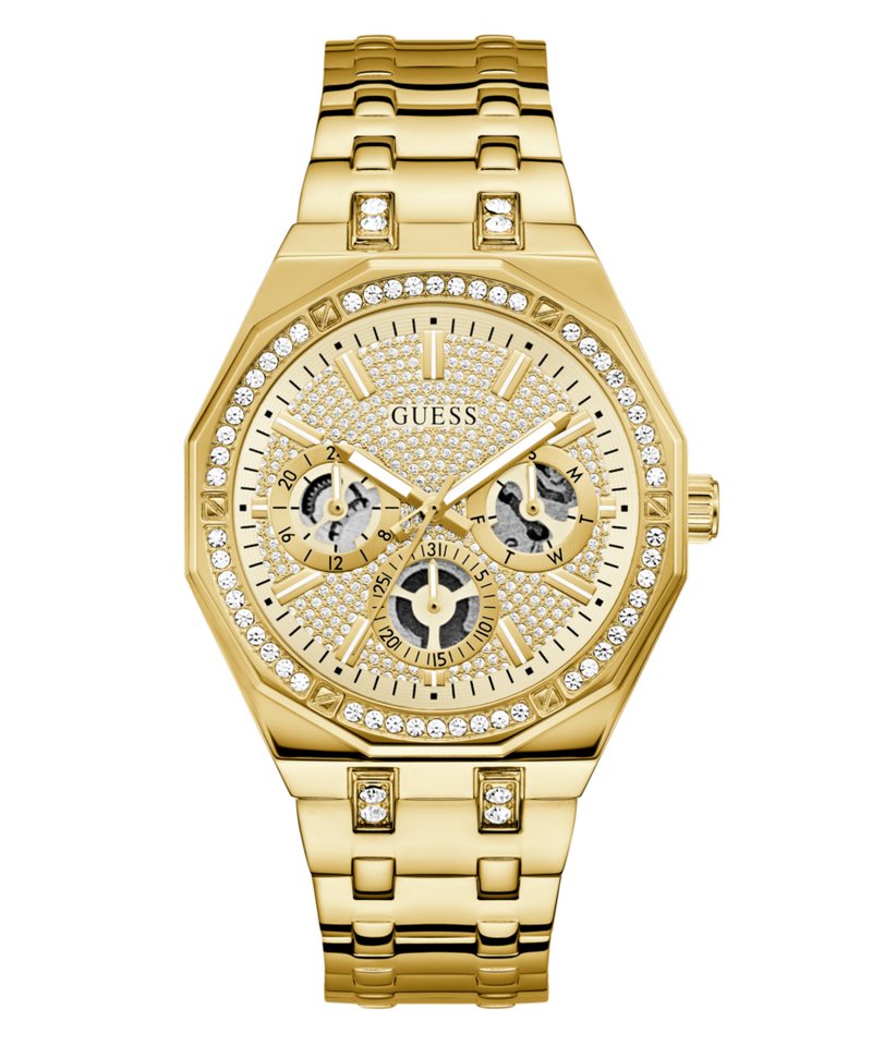 Guess Multifunktionsuhr KRYPTONITE GW0960G2, Quarzuhr, Armbanduhr, Herrenuhr, Edelstahlarmband, Datum von Guess