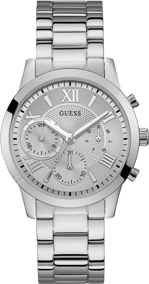Guess Multifunktionsuhr SOLAR W1070L1, Armbanduhr, Quarzuhr, Damenuhr von Guess