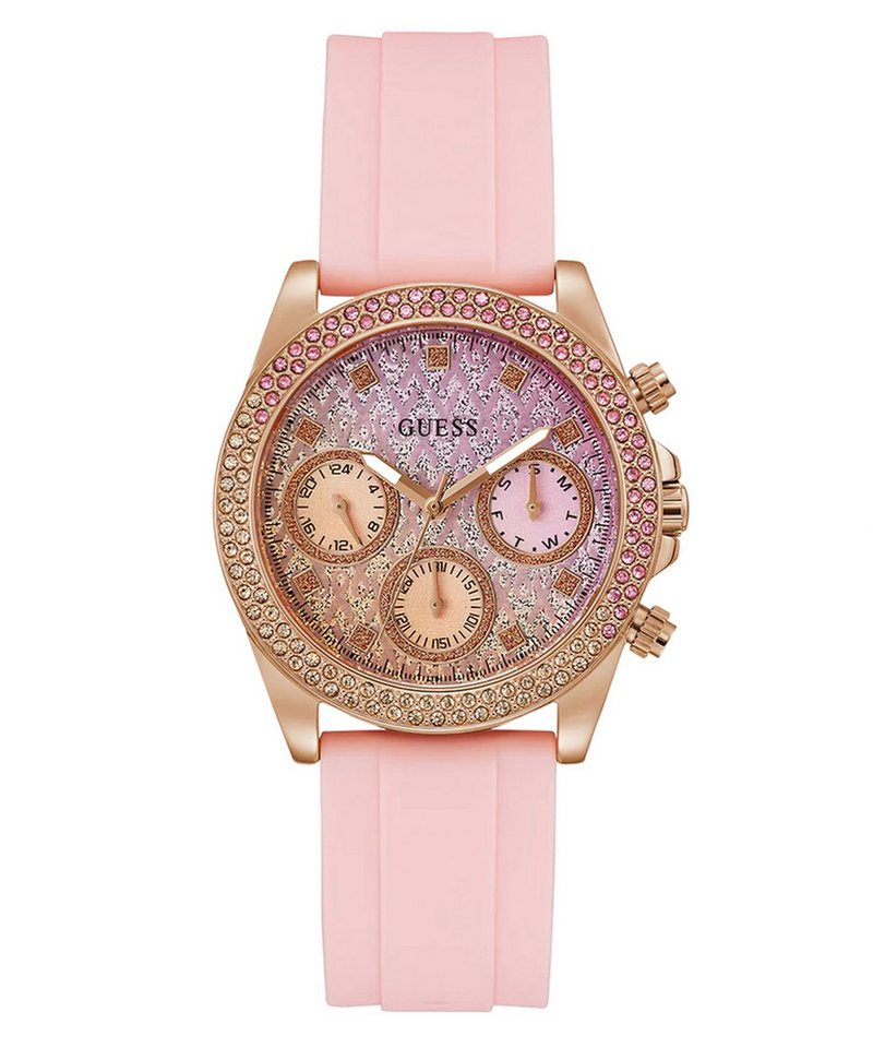 Guess Multifunktionsuhr Sparkling Pink von Guess