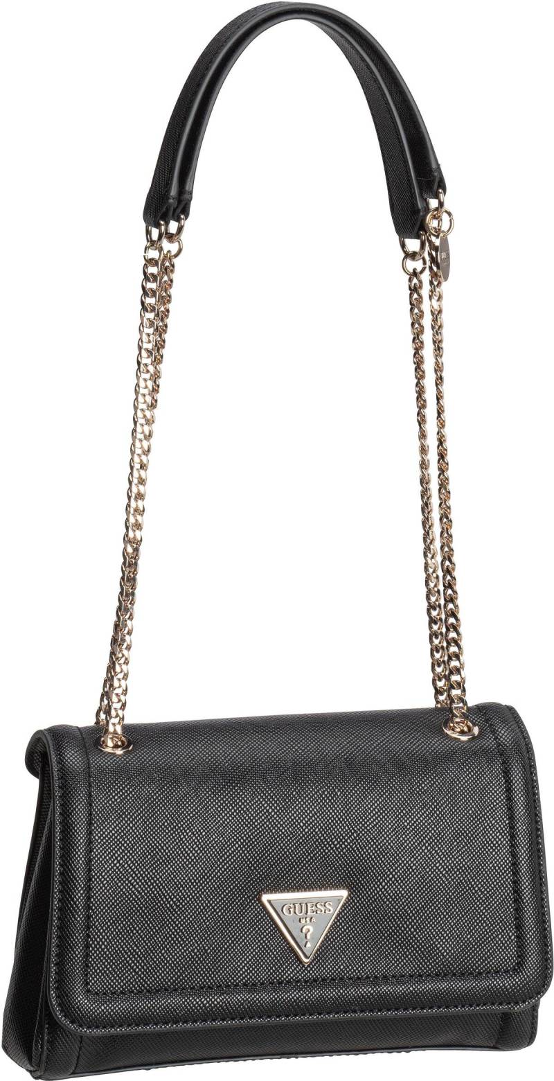 Guess Noelle II Conv XBody Flap 72210  in Schwarz (3.5 Liter), Handtasche von Guess