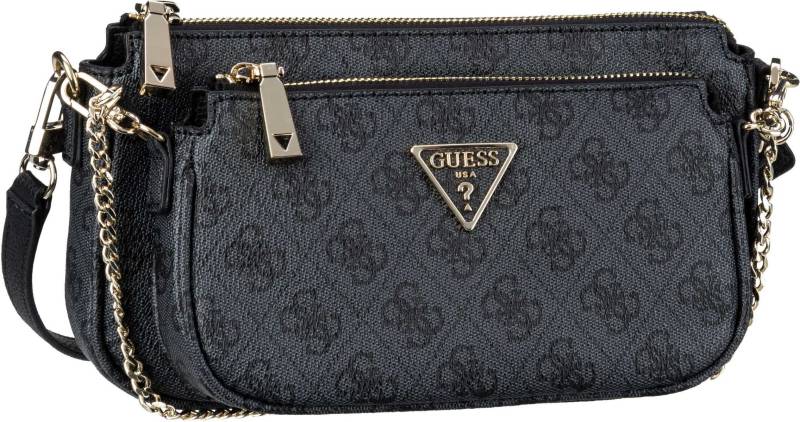 Guess Noelle II Double Pouch CB 72710 Logo  in Grau (1.7 Liter), Umhängetasche von Guess