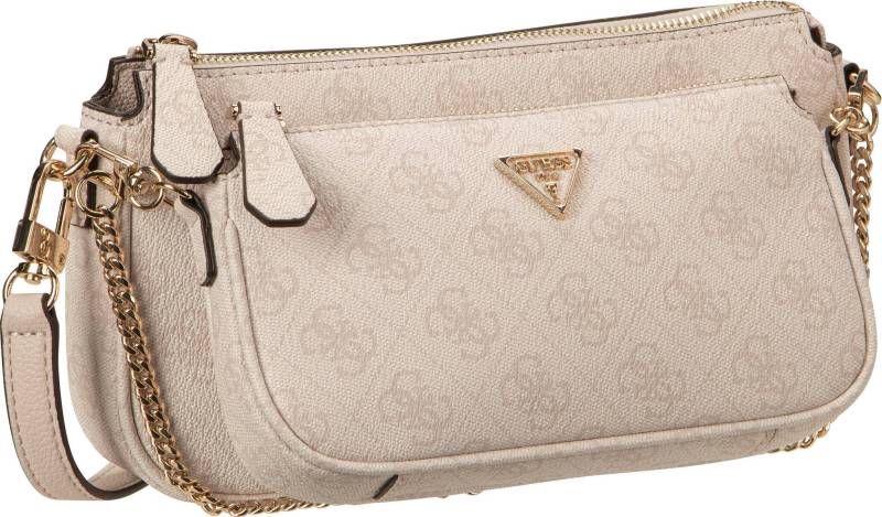 Guess Noelle II Double Pouch CB 72710 Logo  in Weiß (1.7 Liter), Umhängetasche von Guess