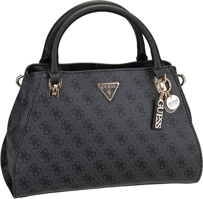 Guess Noelle II Luxury SAT Logo 72070  in Grau (8.4 Liter), Handtasche von Guess