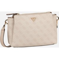 Guess - Noelle II Tri Comp CB 72120 Logo White - Crossbody Bag  , 3.6 l von Guess