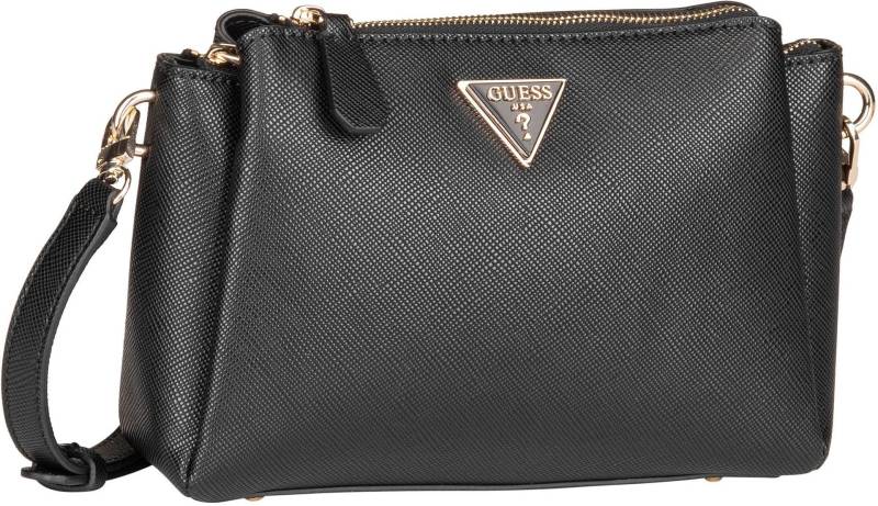 Guess Noelle II Tri Comp CB 72120  in Schwarz (3.7 Liter), Umhängetasche von Guess