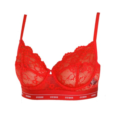 Guess Damen-Spitzen-BH mit Bügel und elastischen Seiten O0BC15PZ01C von Guess