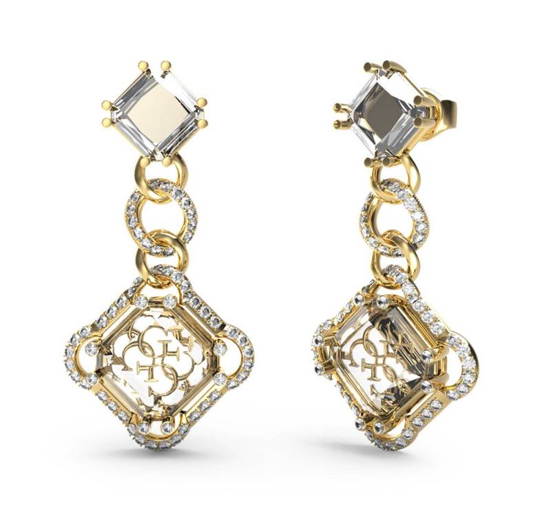 Guess Paar Ohrhänger Damen-Magnifica Goldfarben Guess Paar Ohrhänger Damen-Magnifica Goldfarben von Guess