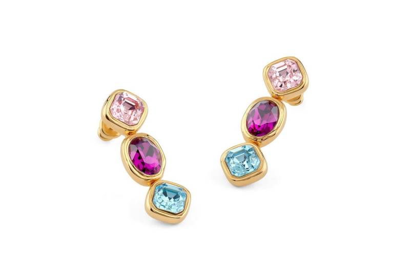 Guess Paar Ohrhänger Damen-Mehrfarbig Goldfarben von Guess