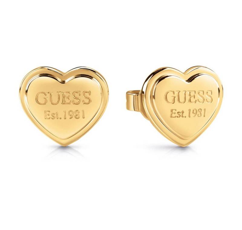 Guess Paar Ohrstecker Damen Ohrstecker JUBE02179JWYGTU von Guess